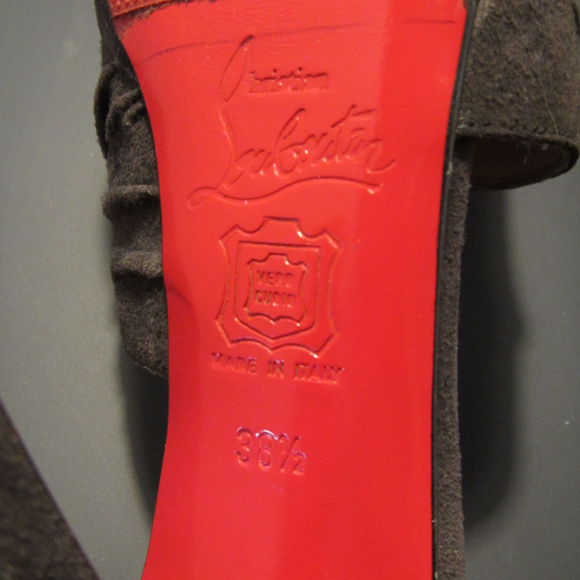 Christian Louboutin Suede Pumps - Picture 5 of 6